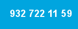 932 722 11 59